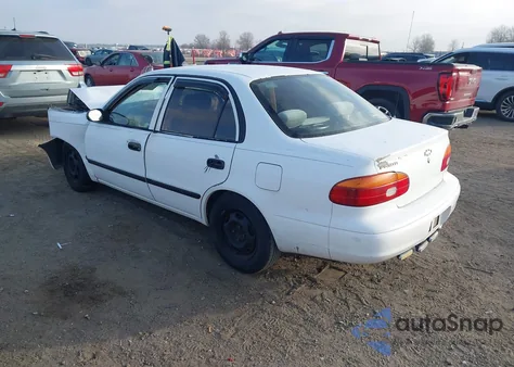 1999 Chevrolet Prizm z USA, uszkodzony, nr VIN 1Y1SK5282XZ435882
